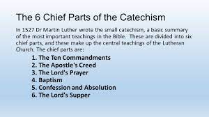 Catechism On chief Commandments of the Church